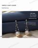 S925 Sterling Silver Pearl Tassel Earrings - Elegant, Versatile Dangle Earrings for Women