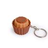 Cartoon Simulated Dessert Stress Relief Pass The Time Clicker Toys Pendant Decompression Keychain Backpack Decor Accessories
