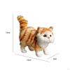 Cute Miniature Simulation Cat Figures Birthday Gift/ Collection Crafts Decoration Small Ornaments