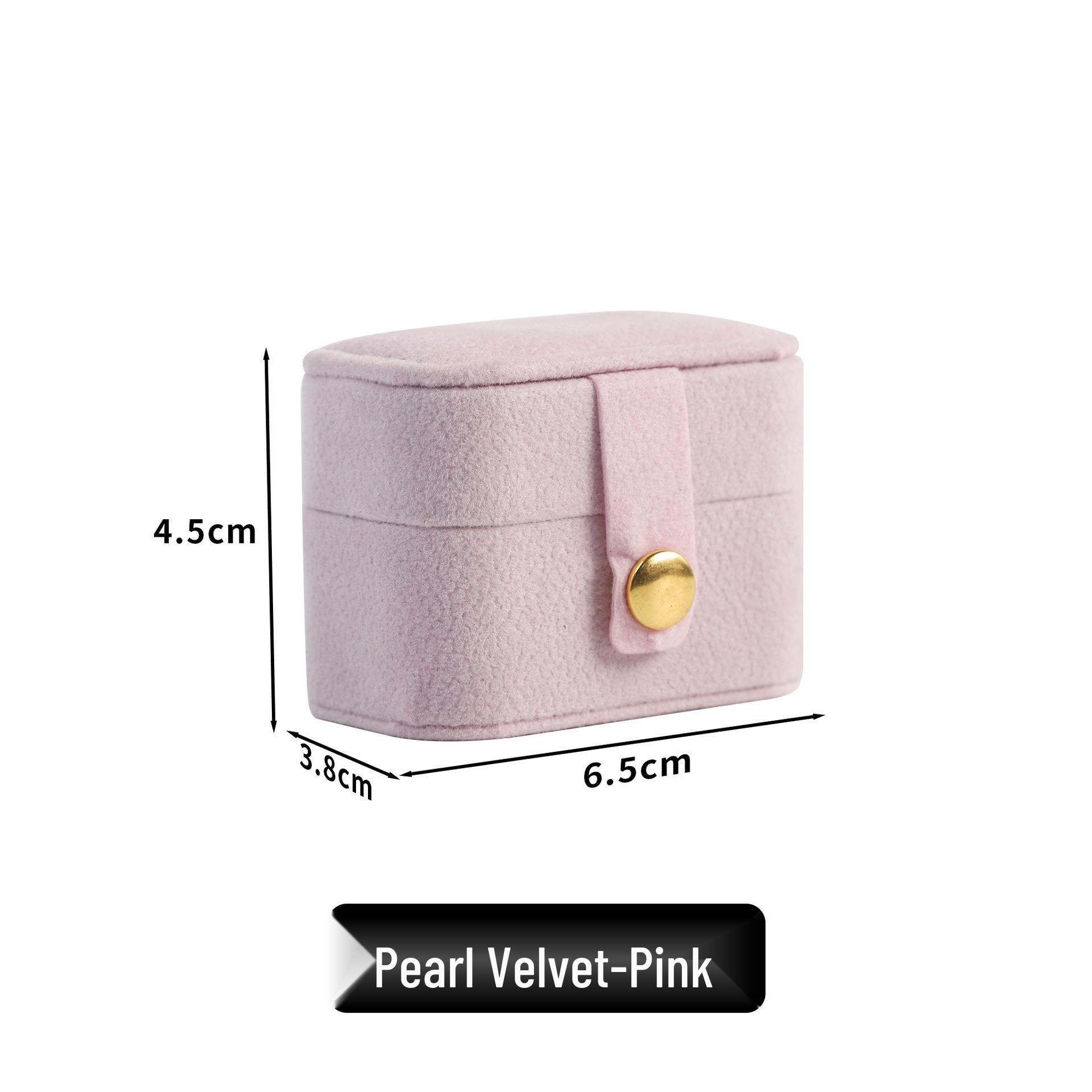 

Portable Mini Jewelry Box for Earrings & Necklaces – Flip-Top Design