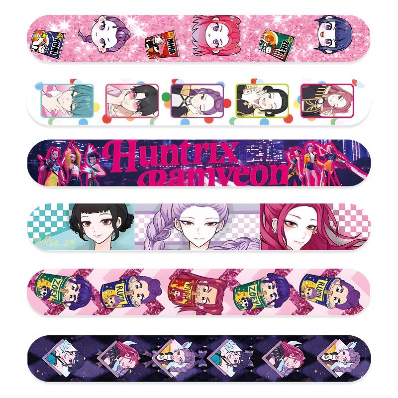 12 Pcs Kpop Theme Slap Bracelets Party Favors For Kids Birthday Party Supplies Decorations  Gifts For Young Boys Girls