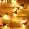Christmas Tree String Lights Santa Claus Snowman Elk Garland 2025 Christmas Decorations for Home Xmas Ornaments Navidad New Year