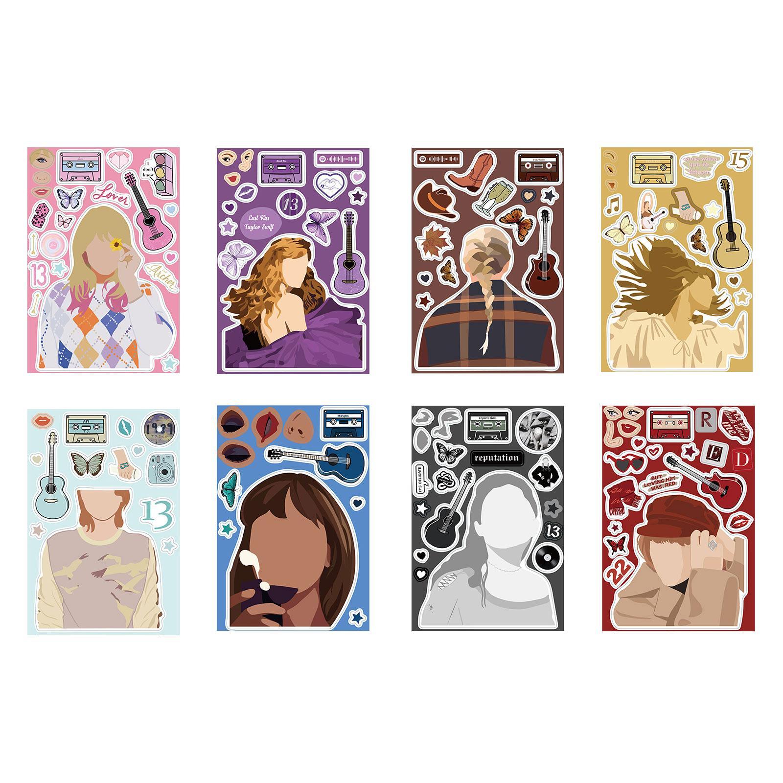 

Star Stickers, Make Your Own DIY Cartoon Decals As Birthday Gifts, Party Supplies Gifts, Birthday Party Gifts For Boys And Girls Rewards One Size