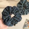 New Autumn/Winter Large Leopard Pattern Large Intestine Hairband Balls Hair Rope Lazy Wind Rope Versatile Hair Accessories