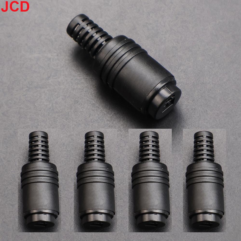 JCD 5pcs 2Pin DIN Speaker Wire Plug 2P Hifi Loudspeaker Cable Solder Connector Male Female Socket