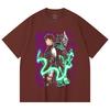 230 Gsm 100% Cotton Kaiju No 8 V9 Kafka Print Unisex Heavy Cotton T Shirt