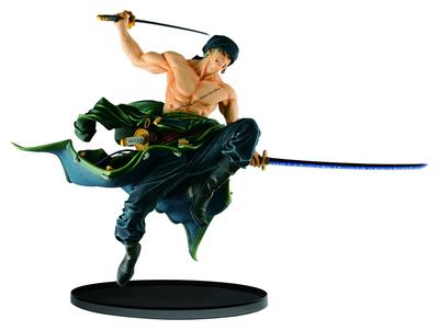 BANPRESTO One Piece BANPRESTO WORLD FIGURE COLOSSEUM Zoukeiou Chojo Kessen vol.1 Roronoa Zoro Normale Farbversion.