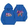 Children's Hooded Sweatshirt Wizard Sisters Cartoon Cute Print Winter Fashion Warm Sweatshirts