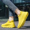 Women’s Moccasins Loafers Casual Slip on Walking Shoes Summer Men’s Slip-ons Lightweight Socks Shoes for Girls Large Size 35-46