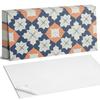 Kafelki Samoprzylepne Winylowe Z Nadrukiem Geometryczny Wzór Kwiatowy 10X40X20 Cm