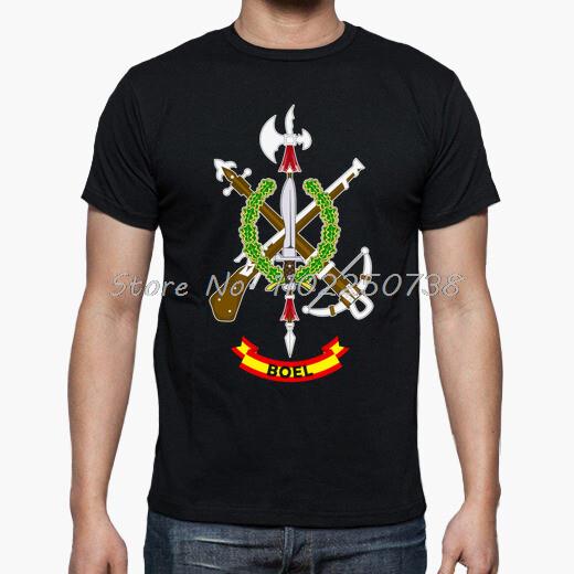 

Spanish Foreign Legion BOEL Special Operations Legion Espanola T-Shirt Summer Cotton Men T Shirt Streetwear Oversize tees S