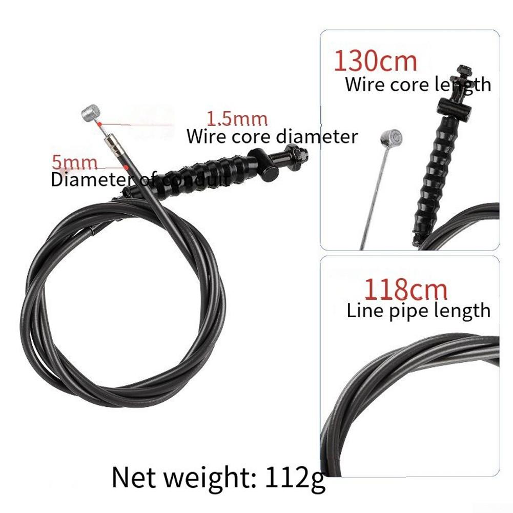 Brake Line Black Electric Scooter Fittings Front Wheel