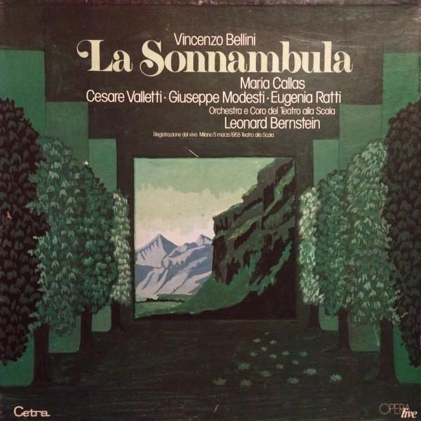 

LP Record VINCENZO BELLINI MARIA CALLAS CE La Sonnambula LO32 CETRA 1977 Italy Classical Used