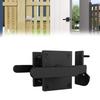 Child And Pet Safety Feature Aluminum Barn Door Latch Double-Sided Door Latch