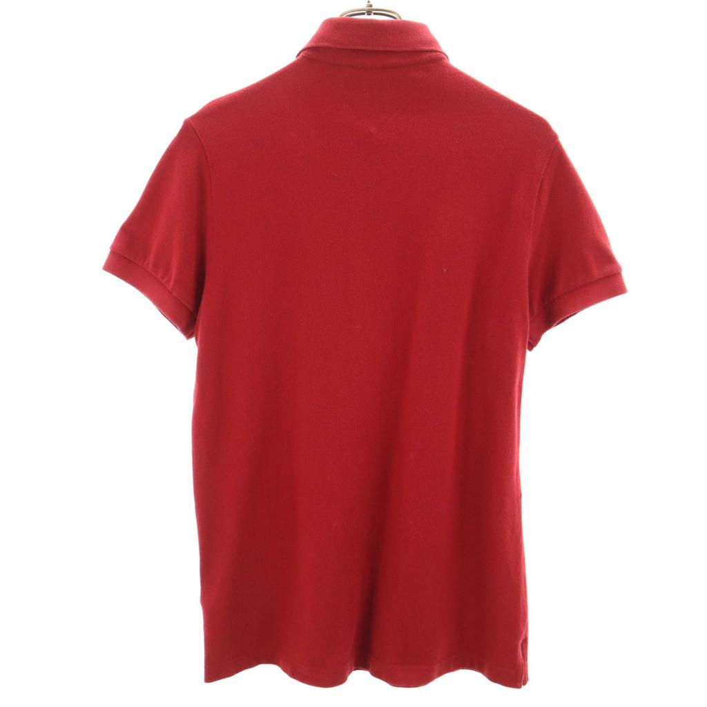 TOMMY HILFIGER Short sleeve Custom fit Polo shirt XS Red Men's Used