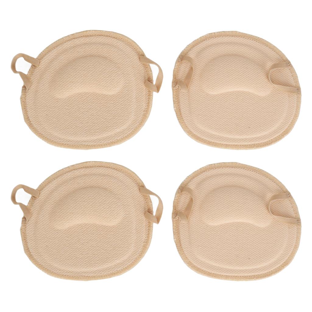 2 Pair of Half Forefoot Pads High Heels   Socks Pads Corrective Toe Socks Foot Cushion Pad