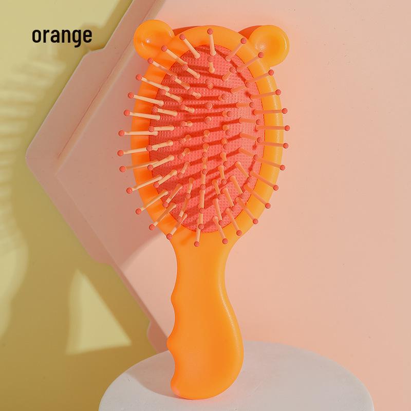 

Мультяшная мини-воздушная подушка для путешествий с расческой: Портативная детская массажная расческа в подарок