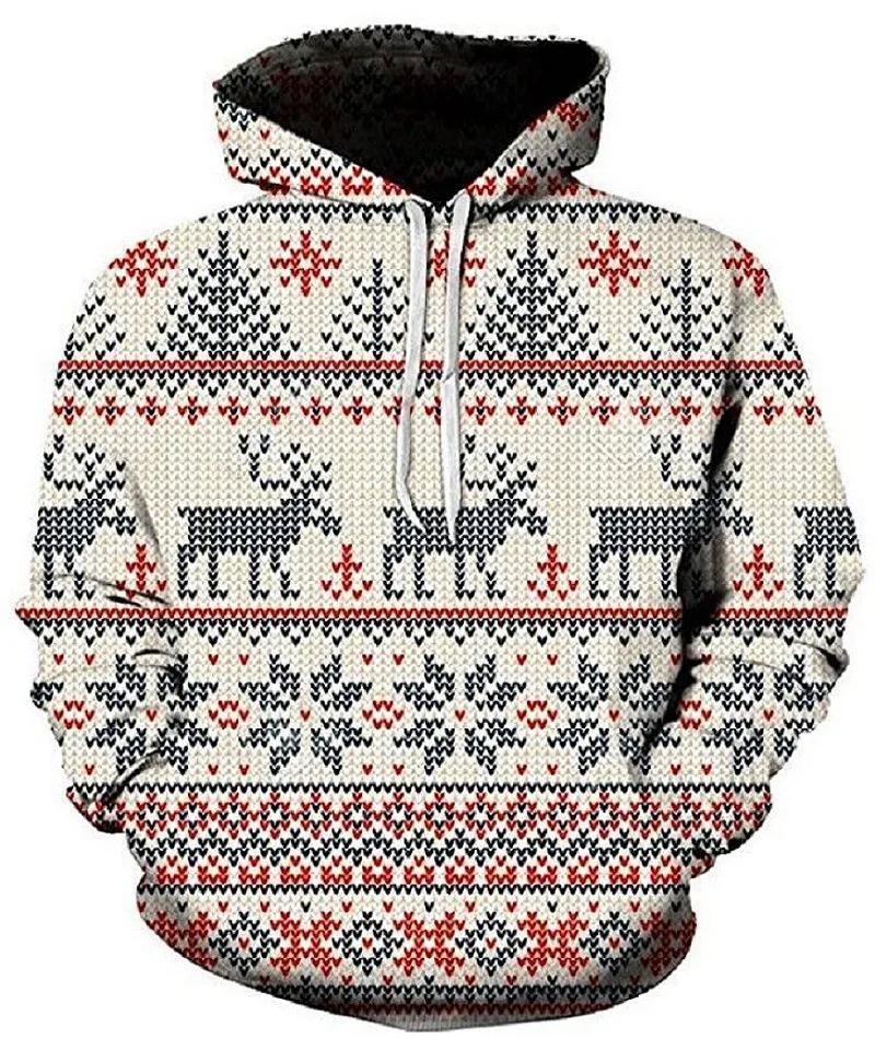 2024 Casual men's Hooded Sweatshirt Fashion 3D Printed Long Sleeve Pullover Autumn And Winter Holidays Oversized men's Hoodies
