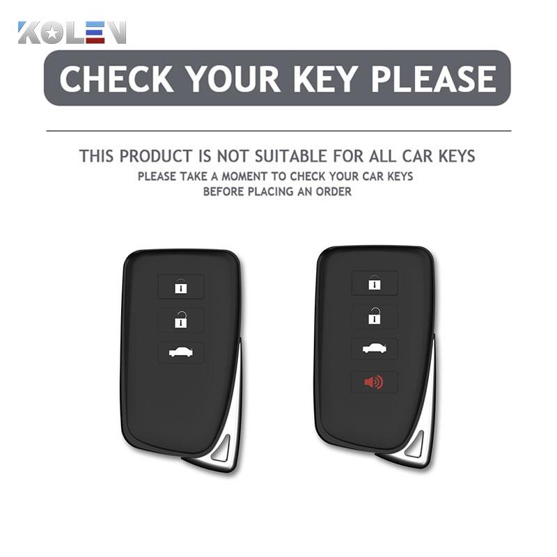 Fashion Tpu Car Remote Key Case Cover Shell For Lexus Nx Gs Rx Is Es Gx Lx Rc 200 250 350 Ls 450H 300H Protector Holder Keyless