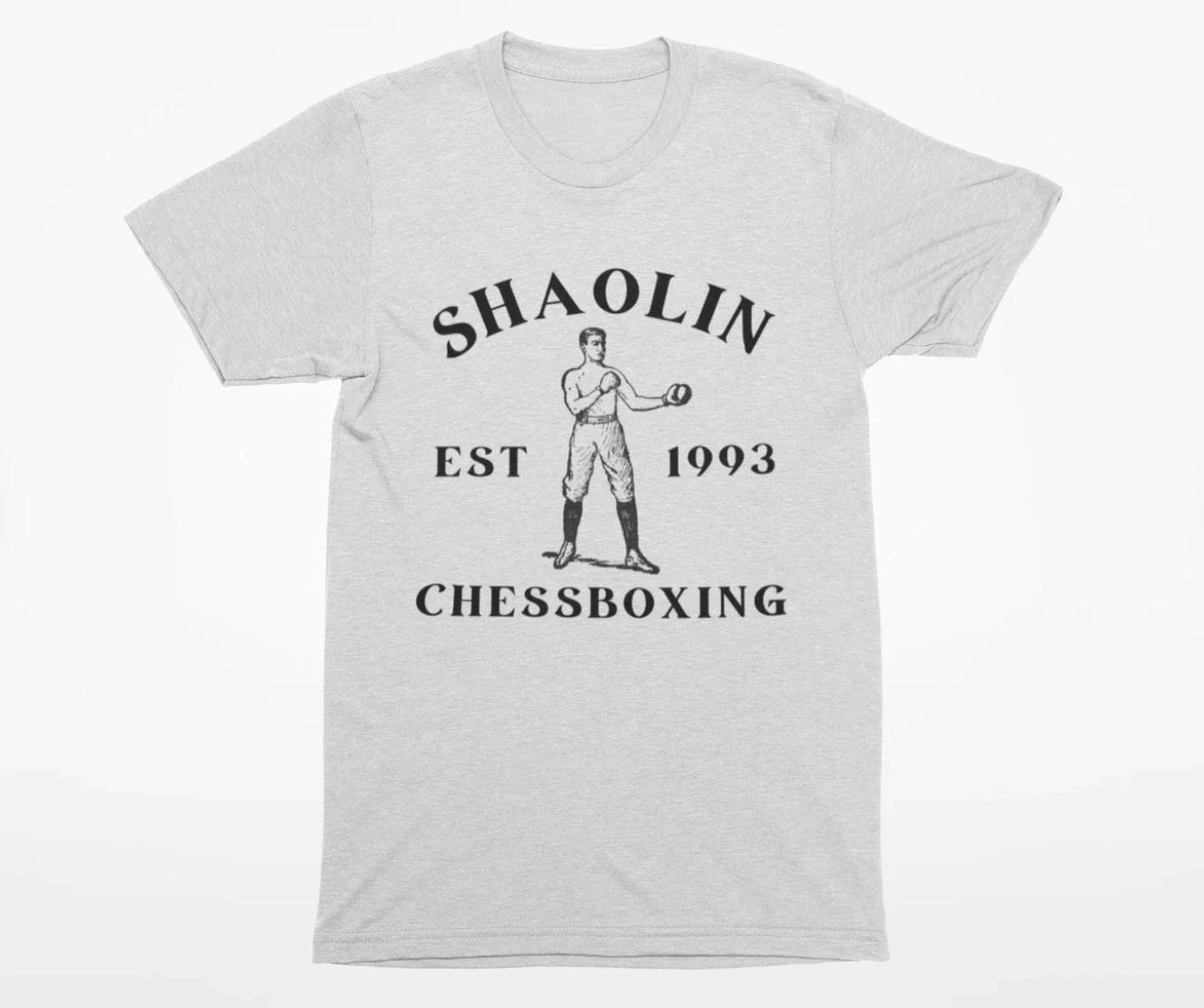 Футболка Шаолиньский Шахматный Бокс, Основано в 1993 S