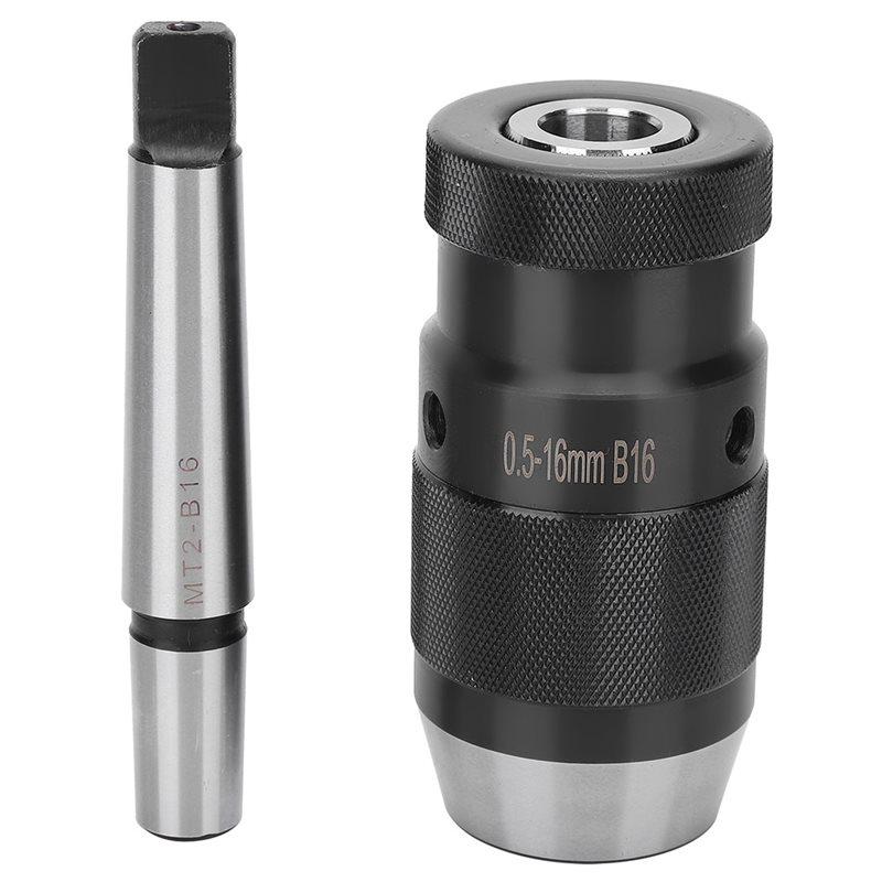 A34R MT2-B16 Morse Taper Chuck Keyless Drill Chuck Quick Release For Drilling Machine 0.5-16Mm MT2-B16 Chuck