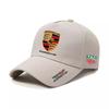 For Porsche Logo 3D Hat Car MOTO GP Racing F1 Car Duck Tongue Cap Baseball Cap Hat Adjustable Casual Trucket Hat Accessories