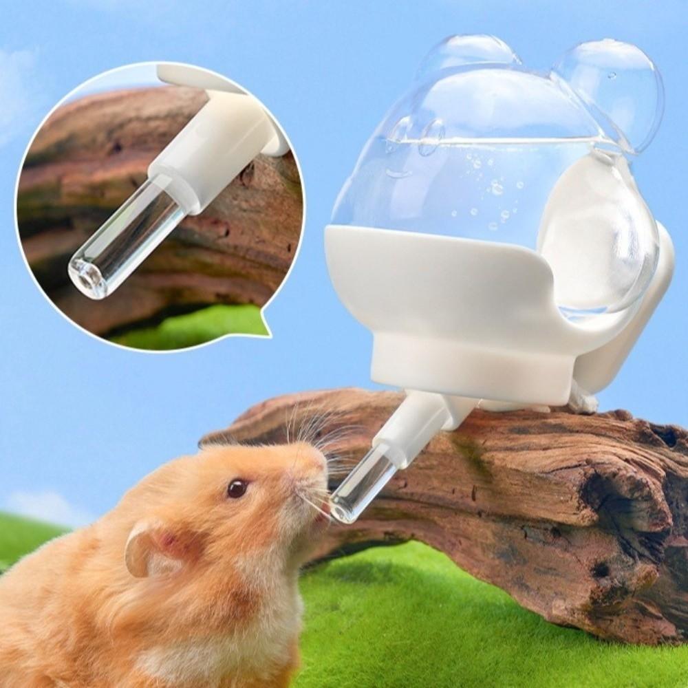 Prevent Dripping Hamster Magnetic Kettle Magnetic Rack Automatic Hamster Water Bottle Wall Mounted 220ml Pet Water Dispenser