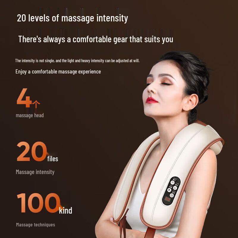 AUX Neck and Shoulder Massager Shawl