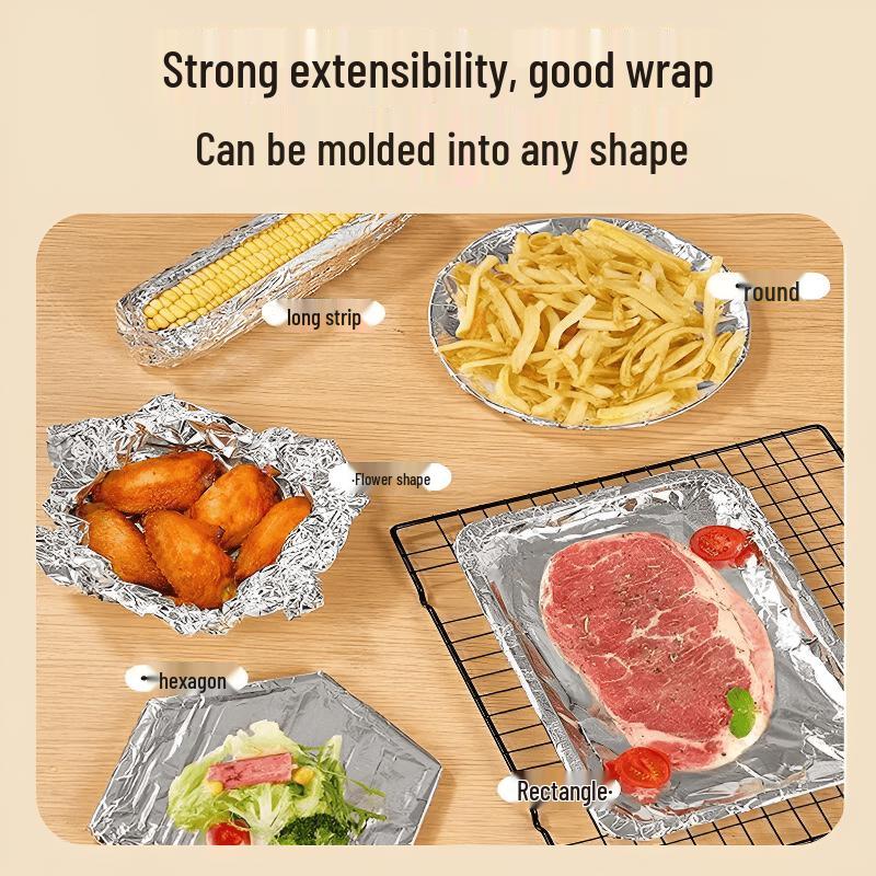 ZhiShi Heavy-Duty Food Grade Aluminum Foil