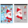 2025 Santa Claus Reindeer Window Glass Stickers Snowman Snowflake Electrostatic Wall Sticker Merry Christmas Decoration for Home