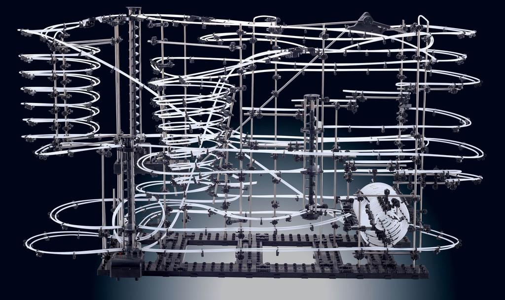 SPACE RAIL 231 Endlosschleife Space Rail Pädagogisch Gehirn Futuristisch Achterbahn Pädagogisch Ein Tolles Dekorationsstück Nein. Puzzle, Training, Untersetzer-ähnlich