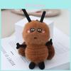 Cute Soft Plush Cockroach Keyring Unique Cartoon Pendant For Bags And Keys