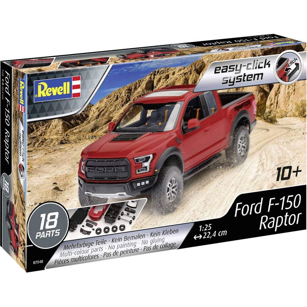 Revell 2017 Ford Raptor Plastic Model Kit 07048 1/25 F-150