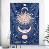 Tarot Psychedelic Scene Art Tapestry Occult Witchcraft Divination Wall Hanging Hippie Boho Decor Bedroom Home Decor