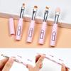 4 IN 1 Pennelli per trucco multifunzionali Set Gadget per trucco Pennello per ombretto staccabile per labbra Pennello per ombretto in spugna per viaggi a casa