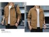 Men's Trendy Cotton Padded Jacket - 2025 Autumn/Winter, Warm, Windproof, Stand Collar, Versatile Outerwear for Youth.