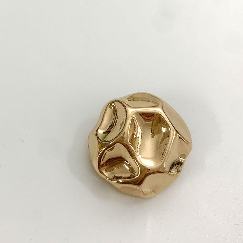 Vintage Metal Buttons For Clothing Designers Diy Crafts Supplies Jacket Embellishment Garments Glitter Sewing Accessories 10pcs