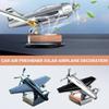Car Air Freshener Solar Aircraft Decoration Mini Car Perfume Air Freshener Fragrance Car Airplane Ornament Car Accessories