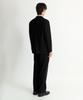 NONBLANK Single-Pleat Wide Fit Jersey Slacks_Black