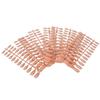 240pcs Nail Tip Glossy Solid Color Long Fake Nails Full Cover False Nail Artificial Nails for Home DIY