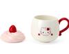 Roztomilý Sanrio Japonsko Hello Kitty jahodový šlehaný dort hrnek Od