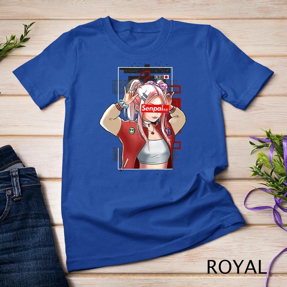 Anime Girl - Otaku Kawaii - Japan Art Anime T-Shirt Unisex T-shirt 9 4XL
