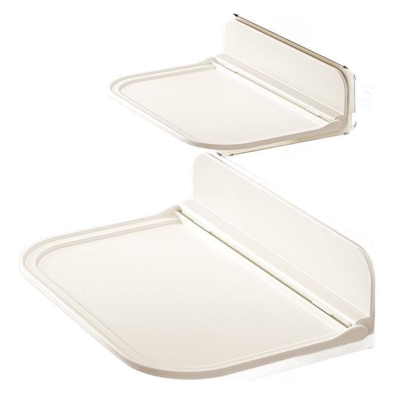 1PC Storage Folding Rack Bedside Toilet Storage Mobile Phone Set-top Box No Punching Bathroom Wall Hanging