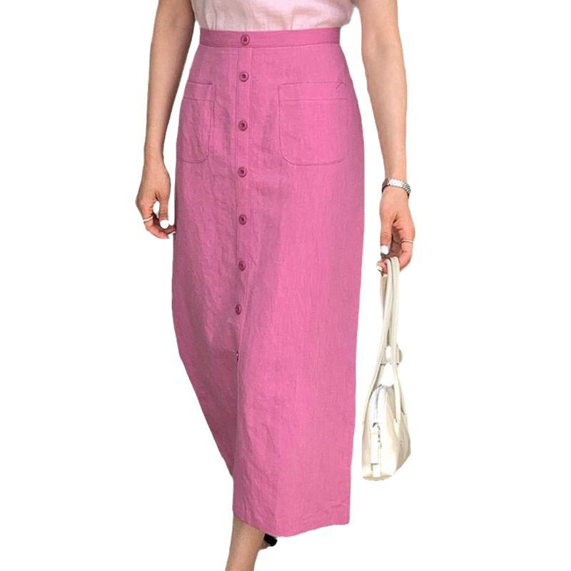 Women's 2024 Elegant Casual Summer Long Dress with Pockets