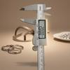 Digital Screen Caliper Metal Housing Stainless Steel 0.01 Mm
