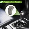 HOPESPANNER Universal Gear Shift Knob Cover Stick Shift Handle Protector Manual Fabric 1 Pc Anti Slip Grey