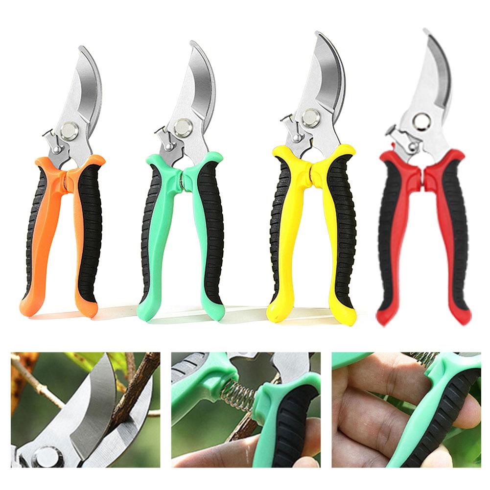 Edelstahl Professionelle Gartenschere Astschere Obstbaumschere Blumenschere Haushalts-Scheren