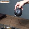 240ml Classic Yixing Purple Clay Teapots Handmade Pot Raw Ore Black Mud Kettle Chinese Zisha Tea Set Tea Services Ornaments Gift