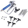 12Pcs Airless Sprayer Guns Hose Kit High Pressure Fiber Tube with Extension Tip Guard Joint Paint Sprayer Hose Set