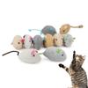 Funny 2pcs Soft for Kitten Interactive Simulated Mouse Fake Mice Catnip Toy Cats Training Toy